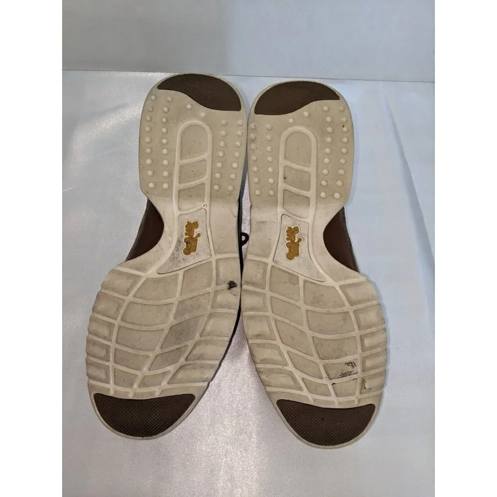 COACH Men's Citysole Derby Suede Sneakers Shoes In ELM Light Brown Size 10 D